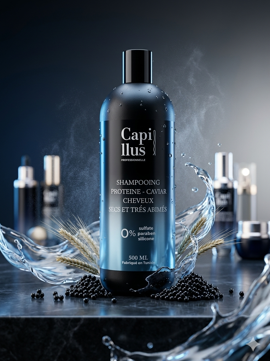 Shampoing cheveux secs et abîmés